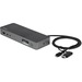 StarTech.com USB Type C Docking Station for Notebook - 60 W - 4 x USB Ports - 4 x USB 3.0 - Network (RJ-45) - HDMI - DisplayPort - Audio Line Out - Wired