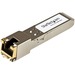 StarTech.com Brocade E1MG-TX Compatible SFP Module - 10/100/1000Base-TX Fiber Optical Transceiver (E1MG-TX-ST) - For Data Networking - Twisted PairGigabit Ethernet -