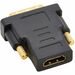 DVI D Male To Hdmi Female Adapter Gold