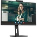 AOC Q27P3QW 27" Class  WQHD LCD Monitor - 16:9 - Textured Black - 68.6 cm (27") Viewable - In-plane Switching (IPS) Technology - WLED Backlight - 2560 x 1440 -