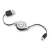 Belkin F3U138V03-RTC 5-Pin Mini-B Retractable Hi-Speed USB 2.0 Cable 2.6 ft