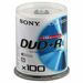 Sony 100DPR120BSP DVD Recordable Media DVD+R 16x 4.70 GB 100 Pack Spindle Sony 100DPR120BSP DVD Recordable Media - DVD+R - 16x - 4.70 GB - 100 Pack Spindle