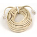 2ft Rj11 Crossover Modular Patch Cord Clear Rohs