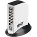 7port USB 2.0 Hub High Speed Desktop W/Ac Adapter & 4ft Ext