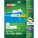 Avery Extra Large Top Tab Filing Labels