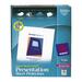 Avery Diamond Clear Top Loading Sheet Protectors