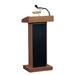 OKS 800XMO, Oklahoma Sound,  Presentation Lectern,  22" x17" x46" ,  Medium Oak
