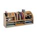 SAF 9411MO, Safco,  Desktop Organizer, 12 Cmprtmnts, 38-1/2" x9-5/8" x15-1/4" , MOK
