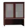 5005029000 - Milano Bookcase Hutch with Glass Doors