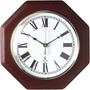 67207010 - Octagon Mahogany Frame Clock