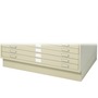 4995TSR - 6" High Base for 5-Drawer Steel Flat File