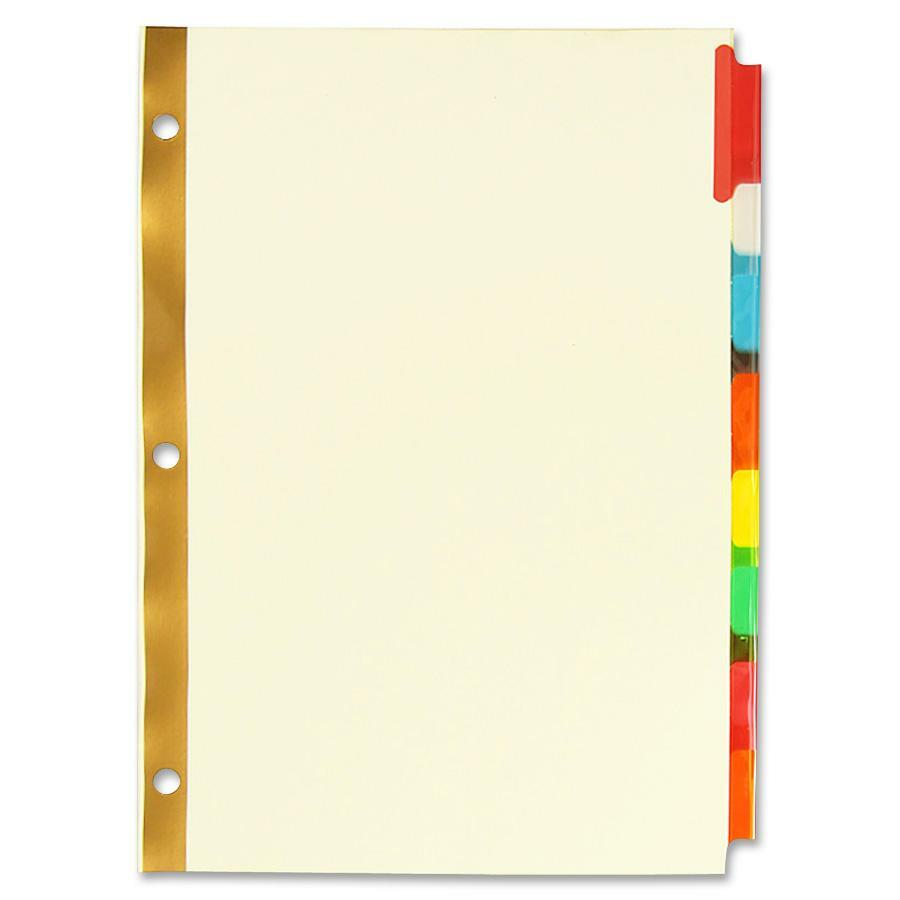 Sparco Insertable Tab Divider