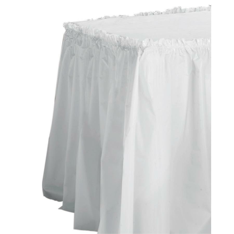 Linen Like Table Skirt 111