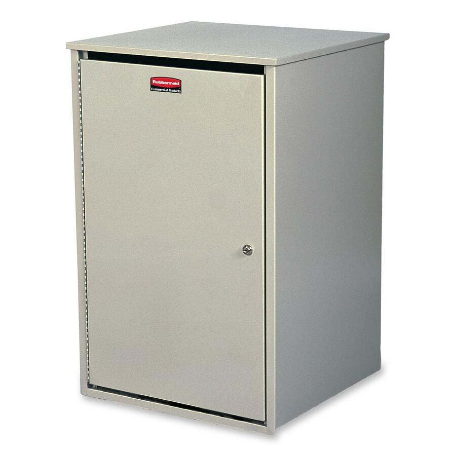 Rubbermaid 9W1700LPLAT, Rubbermaid Confidential Waste Container