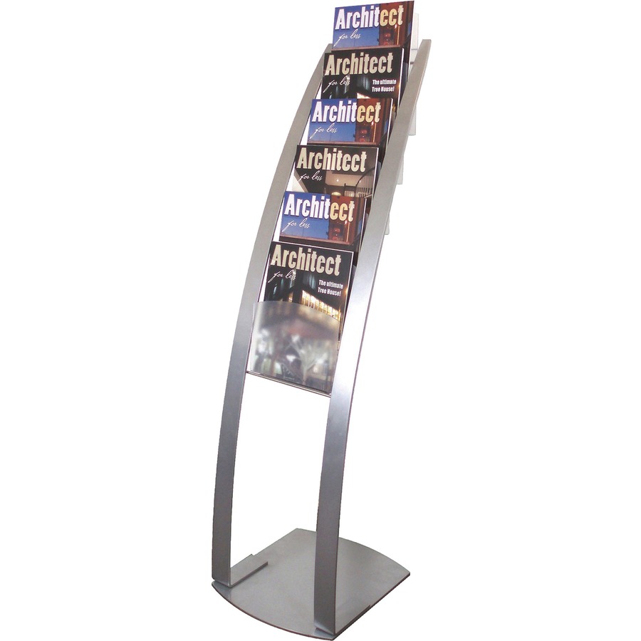 DeflectO 693145, Deflecto Contemporary Literature Floor Stand