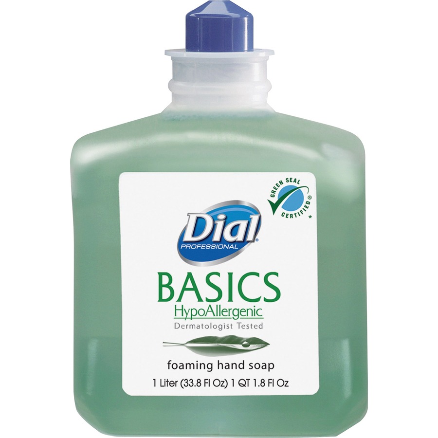 Dial Basics Hypoallergenic Foam Soap Refill 