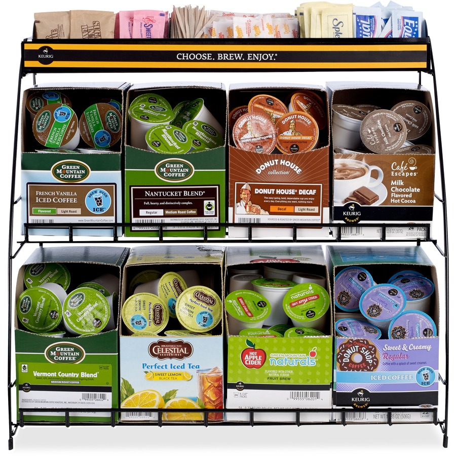 GMT5065 Keurig Wire Display Rack 8 Sleeve Great Office Buys