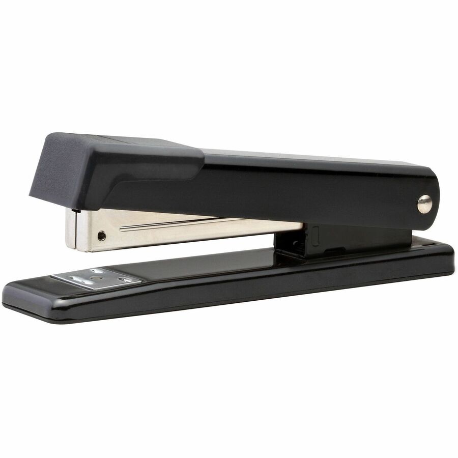 Basics 8-Sheet Strip-Cut Paper, CD, and Credit Card Shredder &  Stapler with 1250 Staples, Office Stapler, 25 Sheet Capacity, Non-Slip,  Black