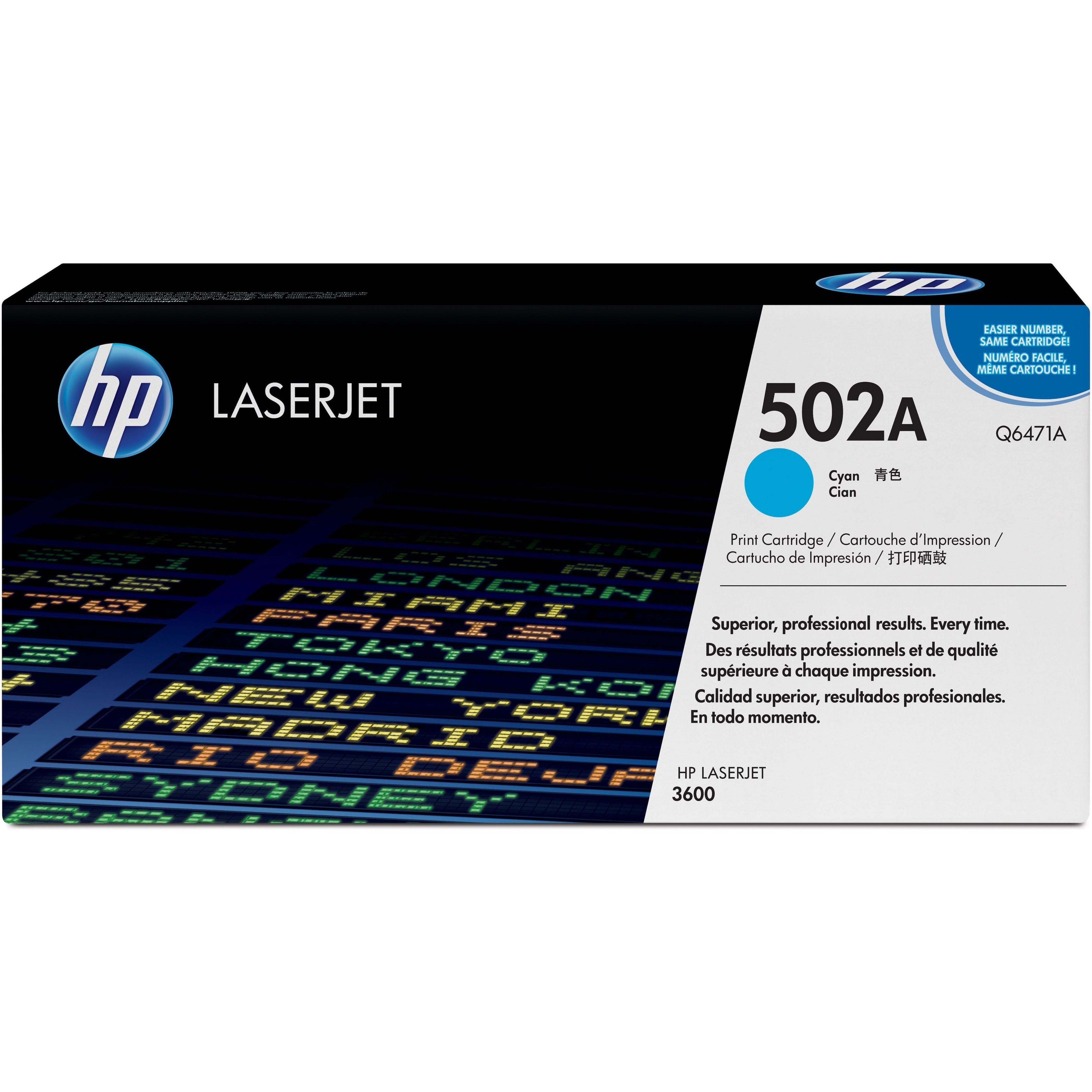 TONER, HP COLOR LASERJET 3600 CYAN