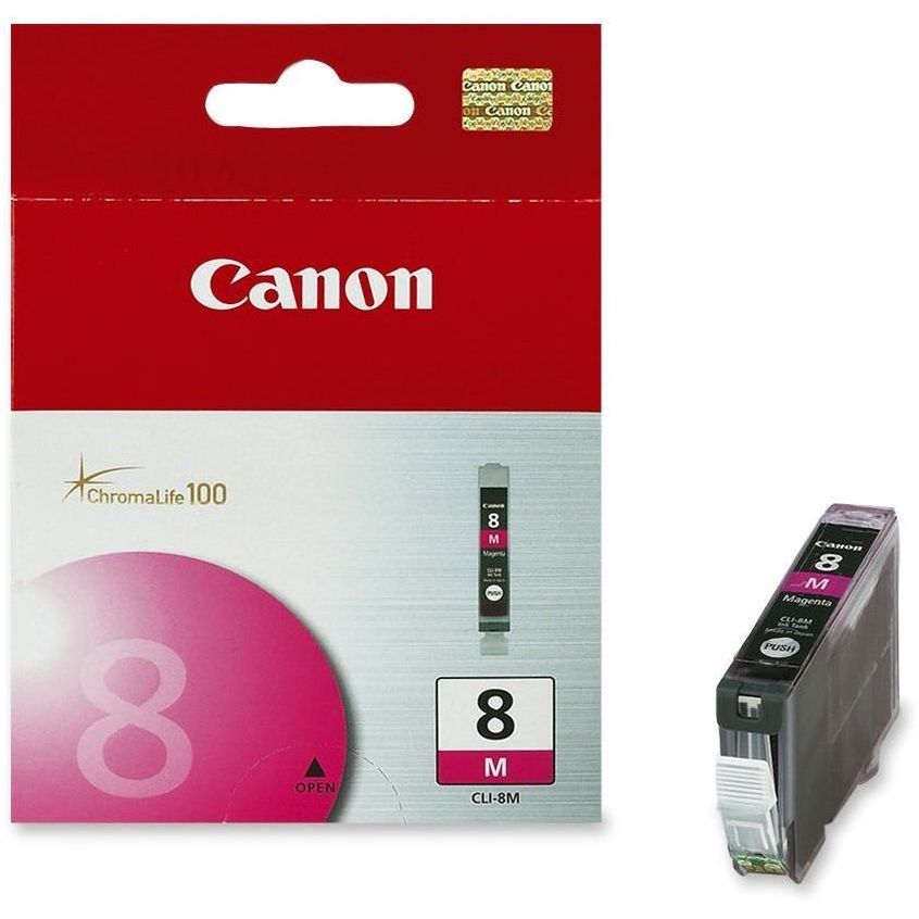 INK CARTRIDGE, CLI-8, MAGENTA, FOR