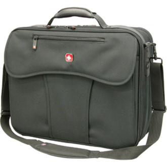 Holiday SWA0517 Carrying Case (Briefcase) for 17" Notebook, File Folder - Black