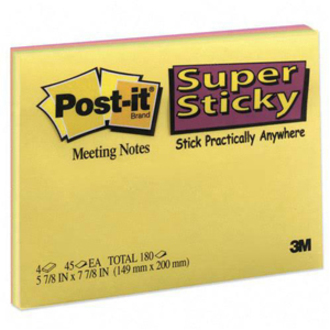 Post-it Super Sticky Meeting Note