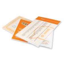 GBC 3200578 Laminated Pouch, 3 mil, Legal, 9'' x 14-1/2'', 25/PK, Clear