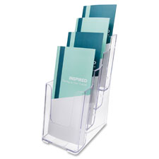 4-Tier Literature Holder, Leaflet, 4-7/8