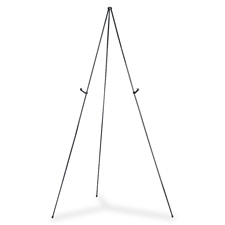 Quartet 29E Lightweight Easel, 15''-63'' High, Holds Up To 5 lb., Black, QRT29E, QRT 29E