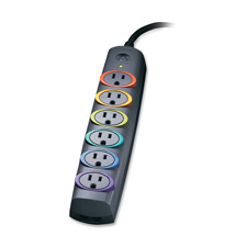 KMW 62146 Kensington SmartSocket 6-Out Basic Surge Protector KMW62146