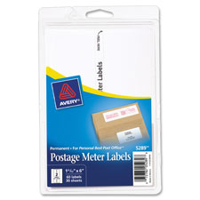 Postage Meter Labels, 1-3/16