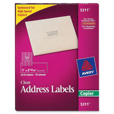 Copier Labels, Mailing, 1
