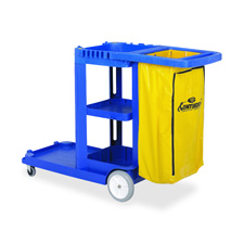 CMC 184BL Continental Janitorial Cart CMC184BL