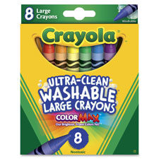 CYO 523280 Crayola Kid's Large Washable Crayons CYO523280