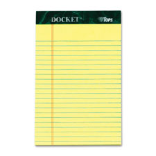 TOP 64680 Tops Extra Sturdy Letr-Trim Perf. Legal Pads TOP64680