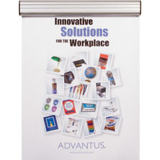 AVT01500 Advantus Corp. Fax/Message Holder, 9"L, SatinHOLDER,MESG,GRIP-A-STRIP,9"
