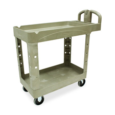 RCP 450088BG Rubbermaid Two-Tiered Full Service Carts RCP450088BG