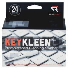 REA RR1243 Read/Right Pre-Moistened KeyKleen Swabs REARR1243