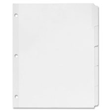 SPR 01820 Sparco Laminated Write-On Erasable Tab Indexes SPR01820