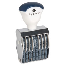 SPR 01499 Sparco Numbering Stamps SPR01499