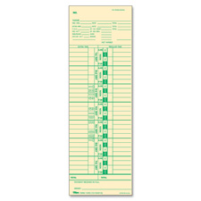 TOP 12553 Tops Pay Receipt Time Cards  TOP12553