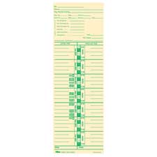 TOP 12533 Tops Payroll Calculation Time Cards  TOP12533