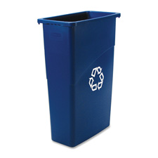RCP 354075BE Rubbermaid Slim Jim Recycling Container RCP354075BE