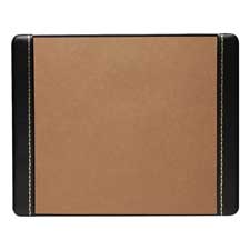 AOP8061 Artistic Products LLC Vinyl Panel Desk Pad, 36"Wx20"D, BlackPAD,DESK,20X36,VNL-PANEL,BK
