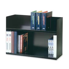 MMF 26423BRBK MMF Industries Two-Tier Book Rack MMF26423BRBK