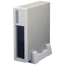 Plastic Vertical CPU Stand, Platinum