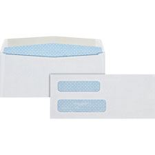 QUA 24532 Quality Park Double Window Envelopes QUA24532