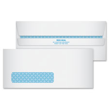 Security Window Envelopes, 24Lb, 4-1/8