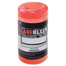 Read/Right RR1419 Glare Kleen Wipes, 75/Pack
