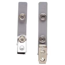 Sparco 01159 Mylar Strap With Metal Clip For Government/I.D. Card, 100/BX, SPR01159, SPR 01159
